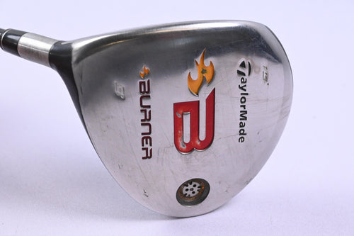Left Hand Taylormade Burner 2008 #3 Wood / 15 Degree / Regular Flex REAX 49