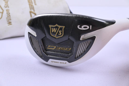 Ladies Wilson D350 #6 Hybrid / 28 Degree / Ladies Flex UST Elements Chrome 49