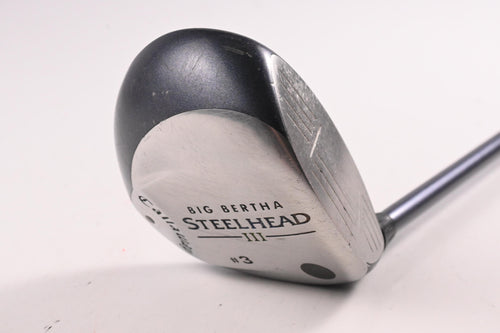 Callaway Steelhead III #3 Wood / 15 Degree / Firm Flex Callaway System III Shaft