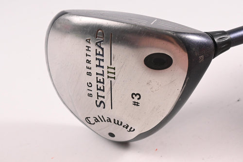 Callaway Steelhead III #3 Wood / 15 Degree / Firm Flex Callaway System III Shaft