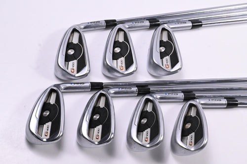 Ping G400 Irons / 5-PW+UW / Blue Dot / Regular Flex Ping AWT 2.0 Shafts