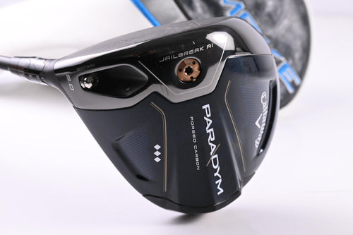 Left Hand Callaway Paradym Triple Diamond Driver / 9 Degree / Regular Flex Shaft