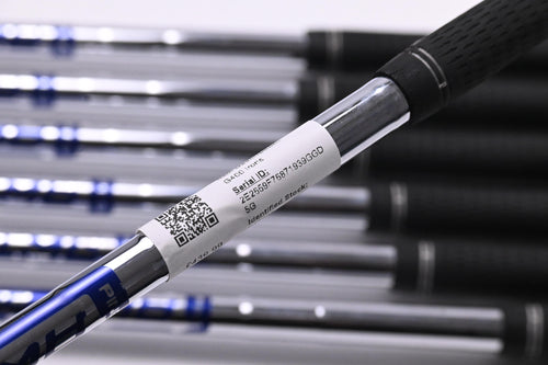 Ping G400 Irons / 5-PW+UW / Blue Dot / Regular Flex Ping AWT 2.0 Shafts