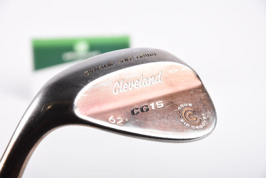 Left Hand Cleveland CG15 Lob Wedge / 62 Degree / Wedge Flex Cleveland Traction