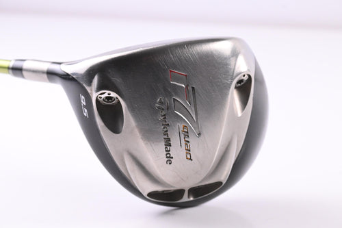 Left Hand Taylormade R7 Quad Driver / 9.5 Degree / Regular Flex Aldila NV 65