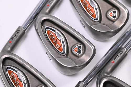 Ping i10 Irons / 6-PW+UW+SW+LW / Red Dot / Regular Flex Ping AWT Shafts