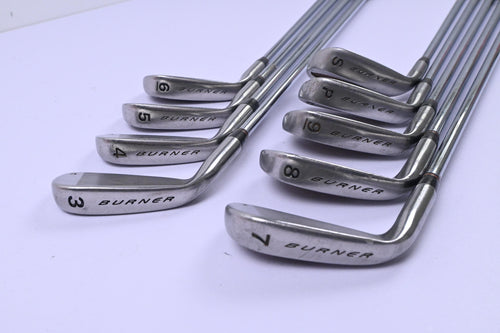 Taylormade Burner LCG Irons / 3-PW+SW / Stiff Flex Precison Rifle 90 Shafts