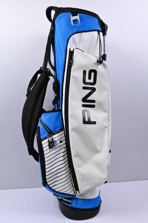 Ping E2 Stand Bag / 4-Way Divider / White & Blue