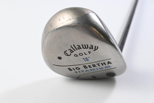 Ladies Callaway Big Bertha 2004 #5 Wood / 18 Degree / Ladies Flex Gems 55 Shaft