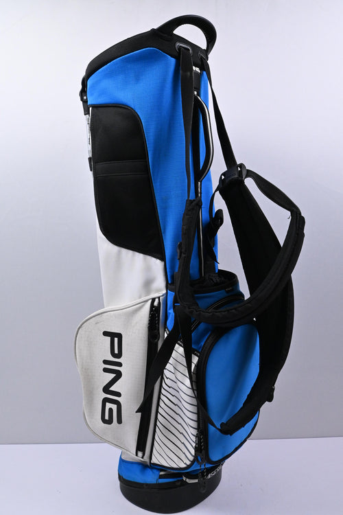 Ping E2 Stand Bag / 4-Way Divider / White & Blue