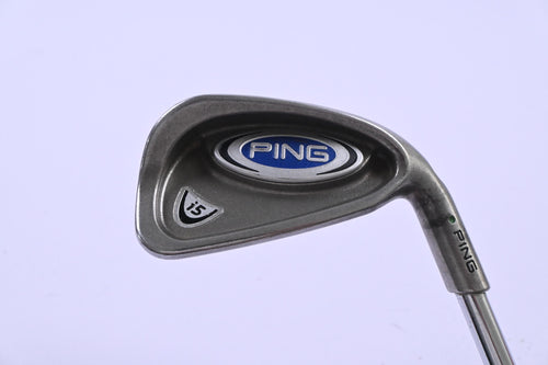 Ping i5 #4 Iron / 24 Degree / Green Dot / Stiff Flex Ping Shaft