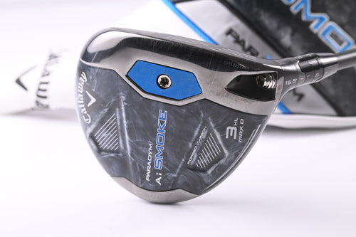 Callaway Paradym Ai Smoke Max D #3HL Wood / 16.5 Degree / Senior Flex Cypher 50