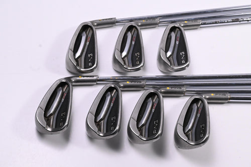 Ping G25 Irons / 4-PW / Yellow Dot / Regular Flex Ping CFS Shafts