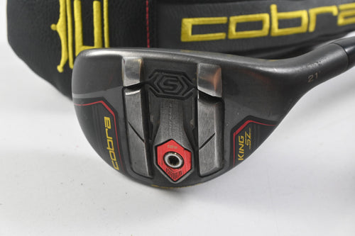 Cobra King Speedzone #4 Hybrid / 21 Degree / Stiff Flex UST Mamiya Recoil ESX
