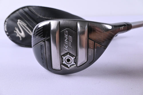 Cobra King F8 #3 Hybrid / 19 Degree / Regular Flex Aldila Rogue Pro 75 Shaft