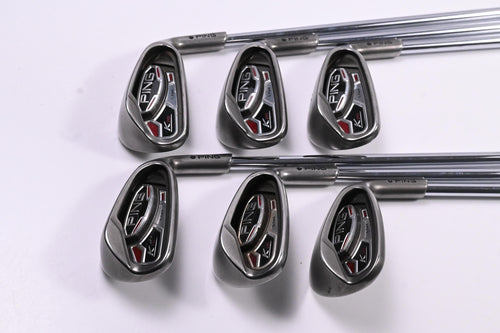 Ping K15 Irons / 6-PW+SW / Black Dot / Regular Flex Ping AWT Shafts