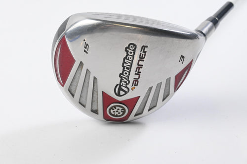 Taylormade Burner 2007 #3 Wood / 15 Degree / Regular Flex Taylormade Reax 50