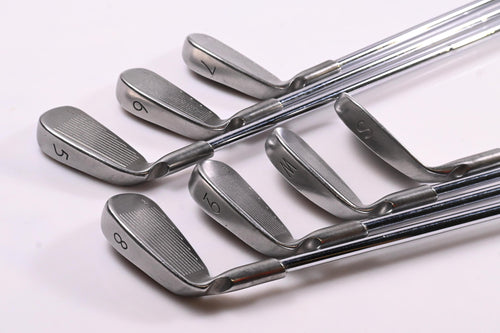 Ping i3 Irons / 5-PW+SW / White Dot / Stiff Flex Ping JZ Shafts