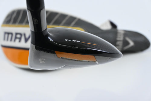 Callaway Mavrik #3 Wood / 15 Degree / Stiff Flex Evenflow Riptide 60 Shaft
