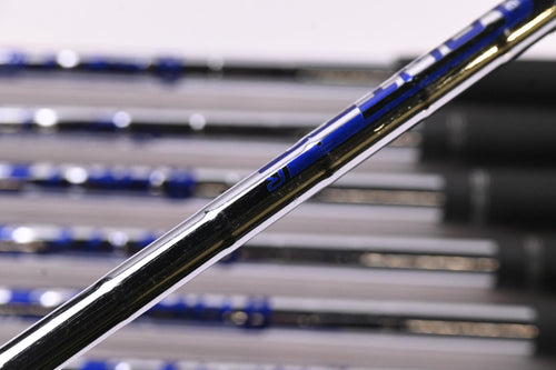 Ping G400 Irons / 5-PW+SW / Blue Dot / Regular Flex Ping AWT 2.0 Shafts
