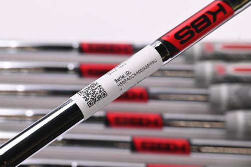 Ping G440 Irons / 4-PW / White Dot / Stiff Flex KBS Tour 120 Shafts