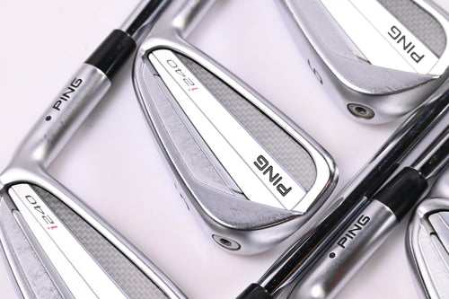 Ping I240 Irons / 4-PW / Blue Dot / Stiff Flex KBS Tour 120 Shafts