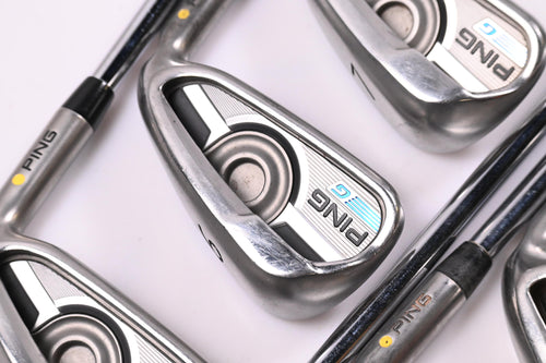 Ping G Series Irons / 5-PW+GW / Yellow Dot / Regular Flex Ping AWT 2.0 Shafts