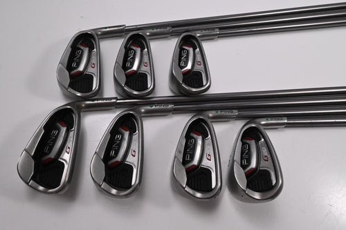 Ping G20 Irons / 4-9i+SW / Green Dot / Regular Flex Ping TFC 169 Shafts / No PW