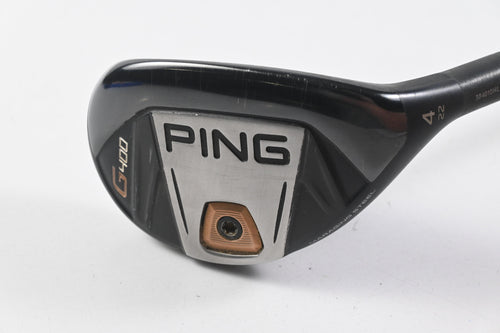 Ping G400 #4 Hybrid / 22 Degree / Stiff Flex Ping Alta CB 70 Shaft