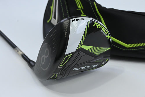 Left Hand Cobra King Radspeed XB Driver / 9 Degree / Stiff Flex Fujikura Motore