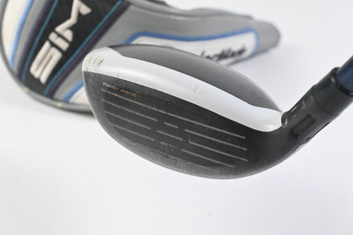 Taylormade SIM Max #4 Hybrid / 22 Degree / Regular Flex Fujikura Ventus Blue 6