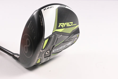 Left Hand Cobra King Radspeed Driver / 9 Degree / Stiff Flex Motore X F1 6