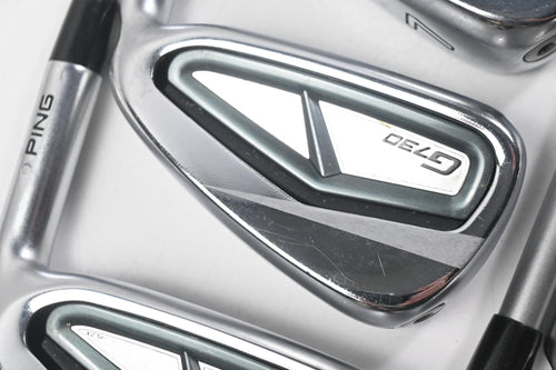 Ping G730 Irons / 5-PW+SW / Silver Dot / Senior Flex Ping Alta Quick 35 Shaft