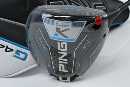 Ping G440 K Driver / 9 Degree / Stiff Flex Ping Alta CB Blue 50 Shaft