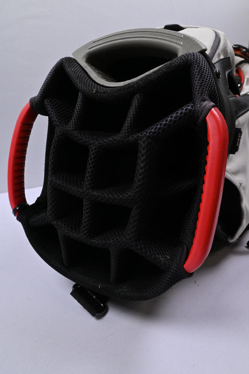 Ping Pioneer Cart Bag / 15-Way Divider / White, Black & Orange