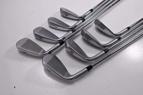 Ping G400 Irons / 5-PW+UW+SW / Green Dot / Regular Flex Ping AWT 2.0 Shaft