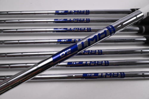 Ping G400 Irons / 5-PW+UW+SW / Green Dot / Regular Flex Ping AWT 2.0 Shaft