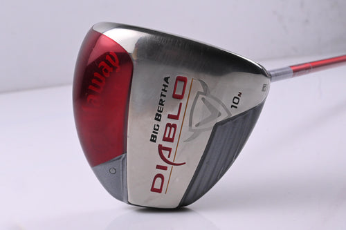 Callaway Big Bertha Diablo Driver / 10 Degree / Stiff Flex Aldila DVS 65 Shaft