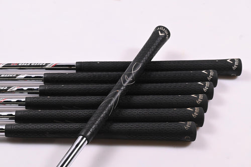 Left Hand Callaway X Hot Irons / 5-PW+SW / Regular Flex SpeedStep 85 Shafts