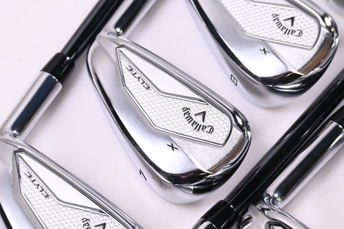 Callaway Elyte X Irons / 6-PW+AW+GW+SW / Senior Flex UST Recoil Dart HDC 70