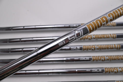 Ping i530 Irons / 4-PW / Blue Dot / Regular Flex Dynamic Gold 105 R300 Shafts
