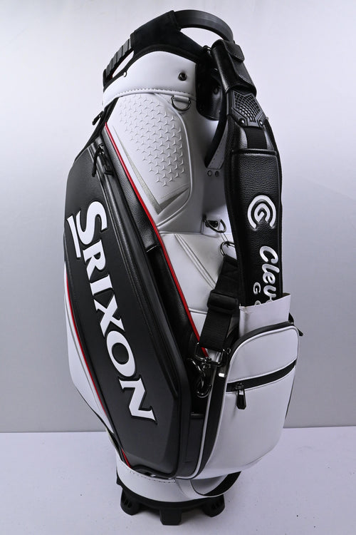 Srixon Staff Tour Bag / 5-Way / White, Black & Red