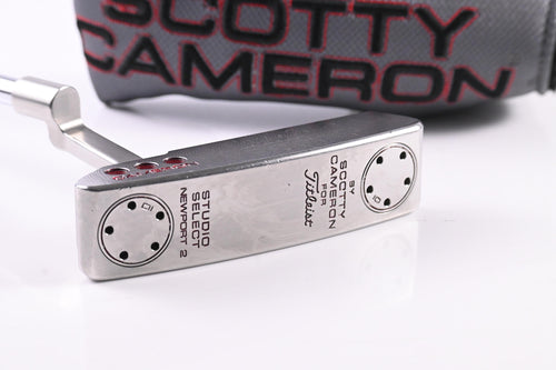 Left Hand Scotty Cameron Studio Select Newport 2 Putter / 35 Inch