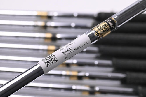 Titleist DCI Gold Irons / 3-PW+SW / Regular Flex Titleist MS 209 Shafts