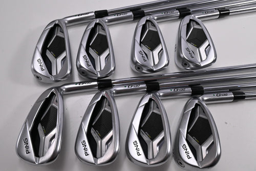 Ping G430 Irons / 5-PW+45°+54° / Green Dot / Regular Flex Ping AWT 2.0 Shafts