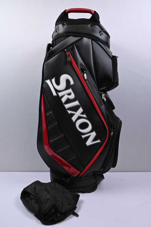 Srixon Cart Bag / 14-Way Divider / Black, Red & White