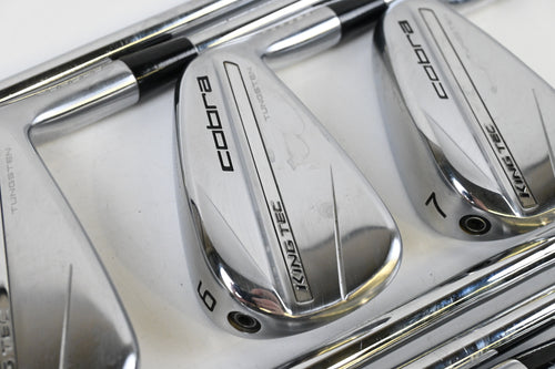 Cobra 2025 King Tec Irons / 4-PW+GW / Stiff Flex KBS S-Taper 120 Shafts