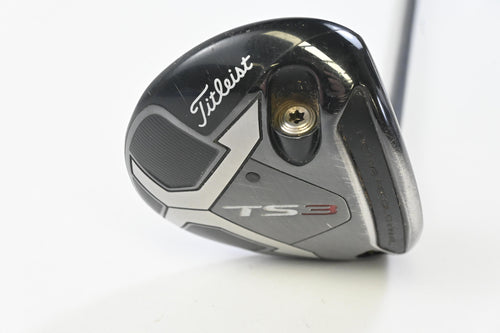 Titleist TS3 #3 Wood / 15 Degree / Stiff Flex HZRDUS Smoke Black 70 Shaft