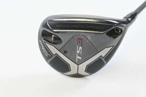 Titleist TS3 #3 Wood / 15 Degree / Stiff Flex HZRDUS Smoke Black 70 Shaft