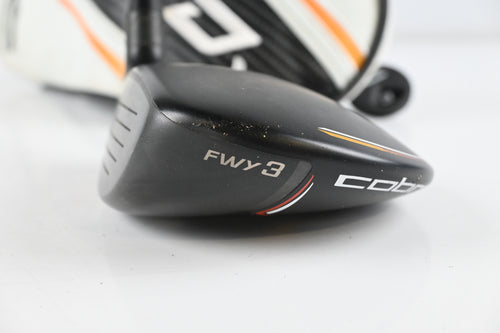 Left Hand Cobra LTDx Max #3 Wood / 15.5 Degree / Regular Flex HZRDUS Smoke iM10